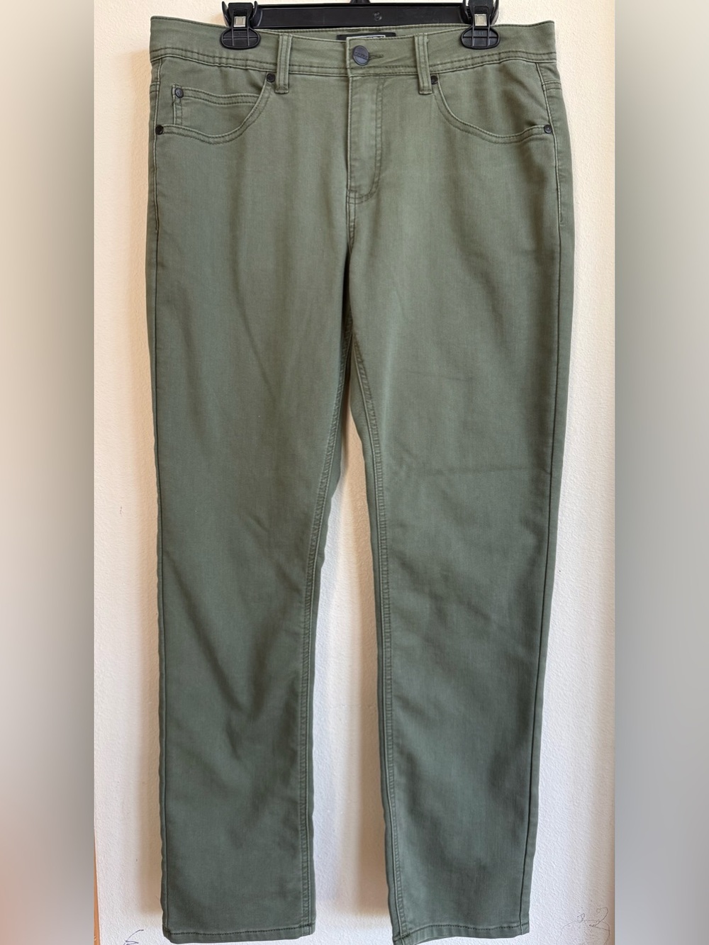 Ezekiel 305 Chopper Slim Straight Pants Olive Green Men’s Sz 34 x 31 EUC